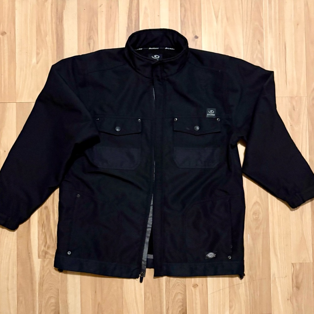 Dickies Black Lightweight Work Jacket - image 1